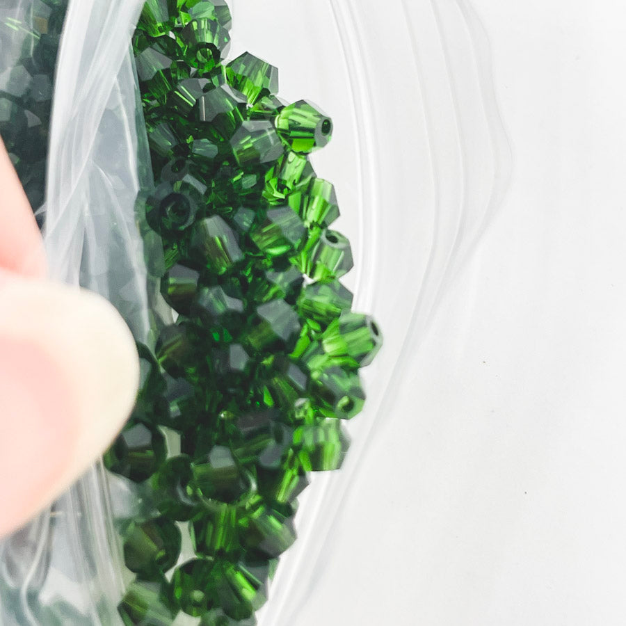 Preciosa Green Beads (1)