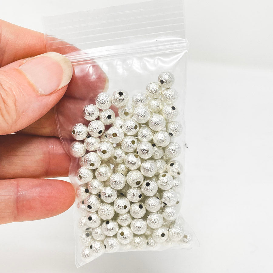 Silver Metal Beads