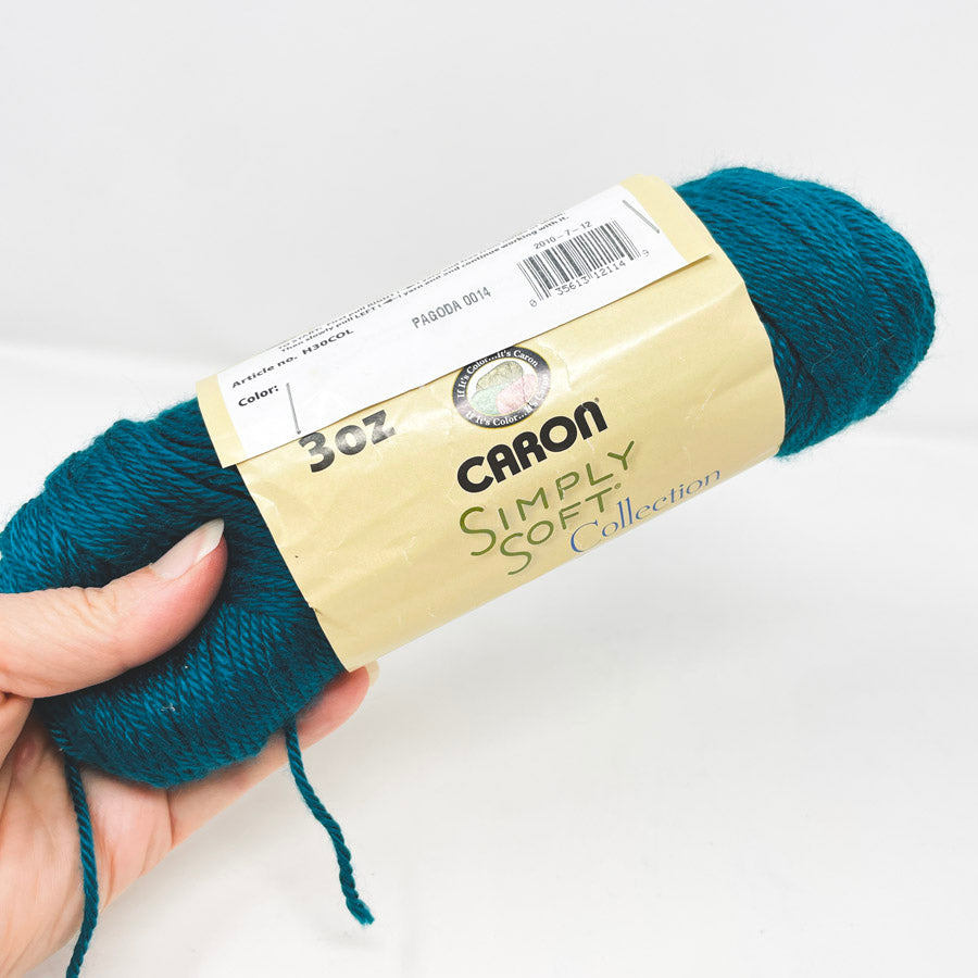 Caron Simply Soft Acrylic Yarn - Pagoda