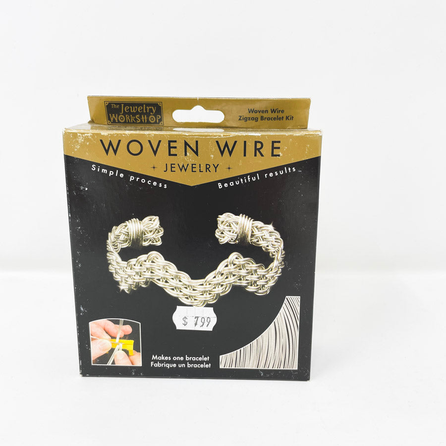 Woven Wire Zigzag Bracelet Kit