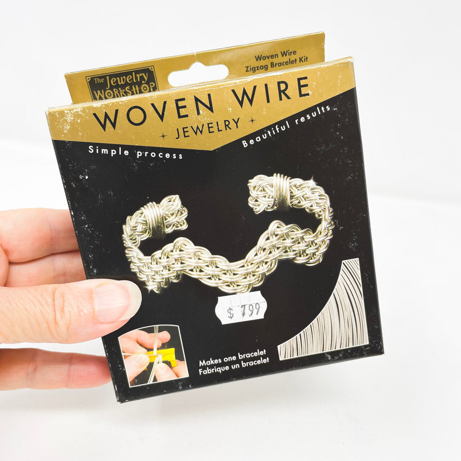 Woven Wire Zigzag Bracelet Kit