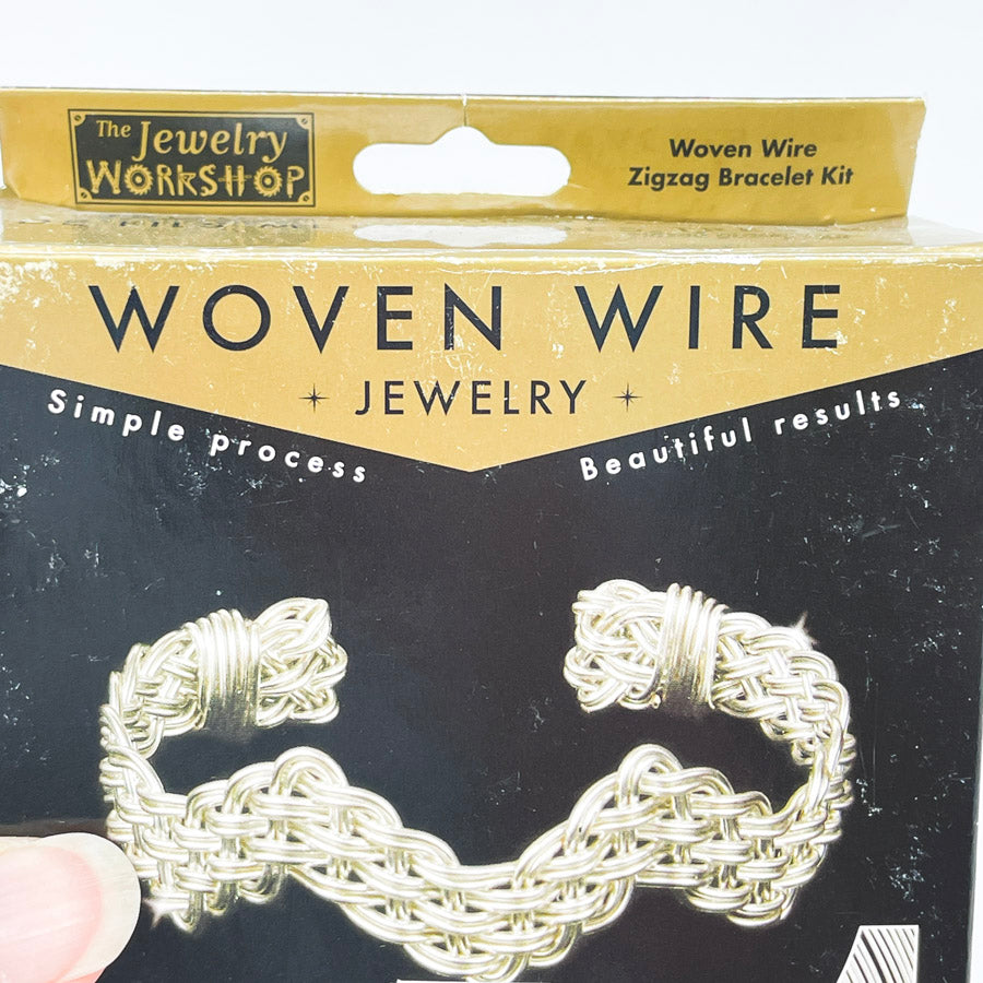 Woven Wire Zigzag Bracelet Kit