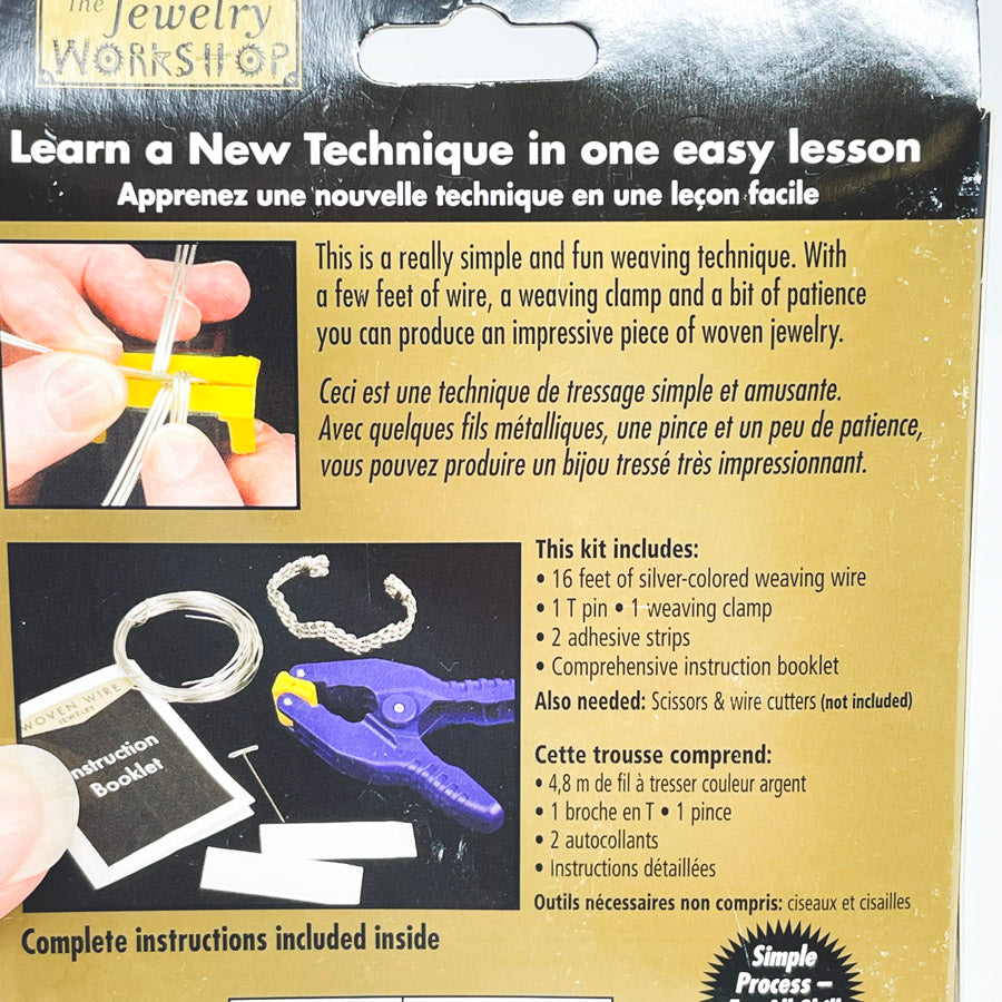 Woven Wire Zigzag Bracelet Kit
