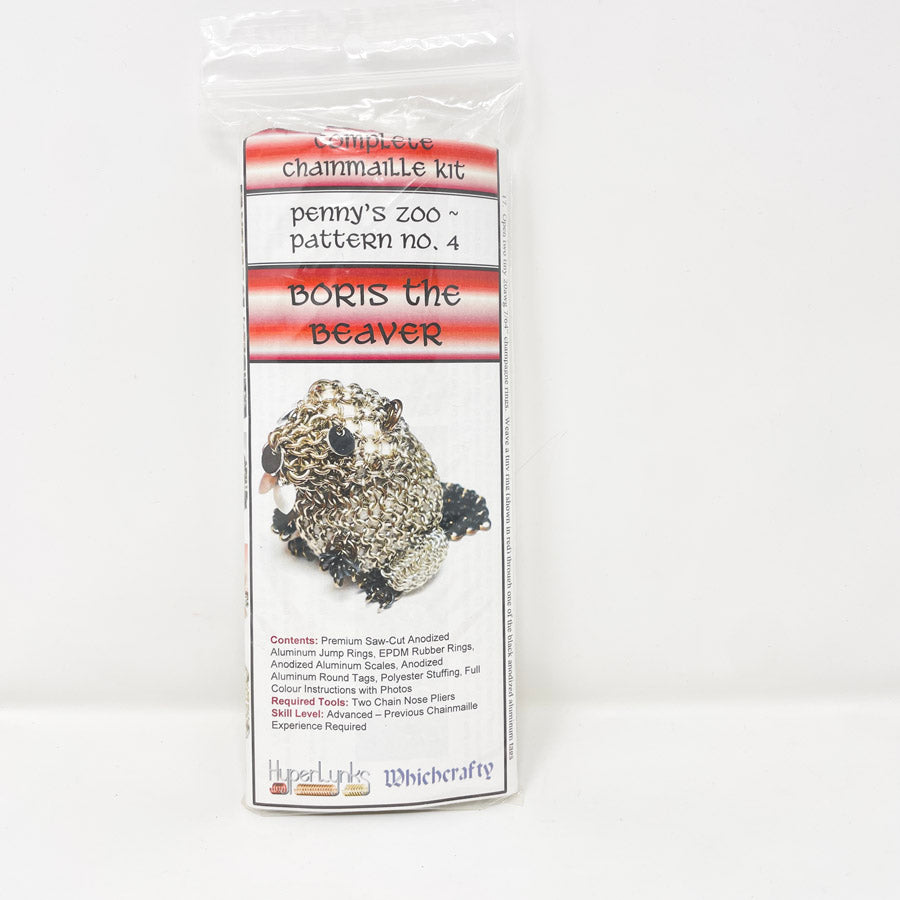 Complete Chainmaille Kit - Boris the Beaver