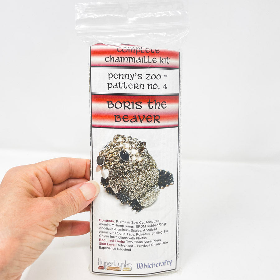 Complete Chainmaille Kit - Boris the Beaver