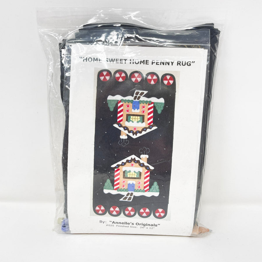 Annelle's Originals Home Sweet Home Penny Rug Table Topper Kit