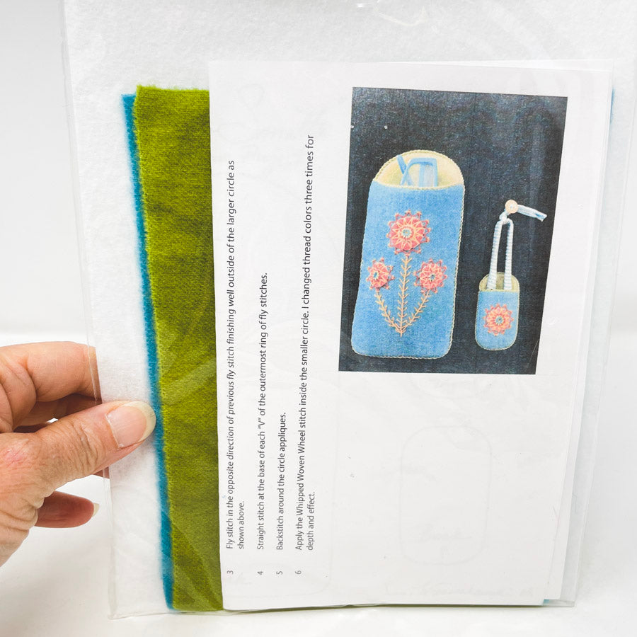 Applique Eyeglass Kit with Embroidery