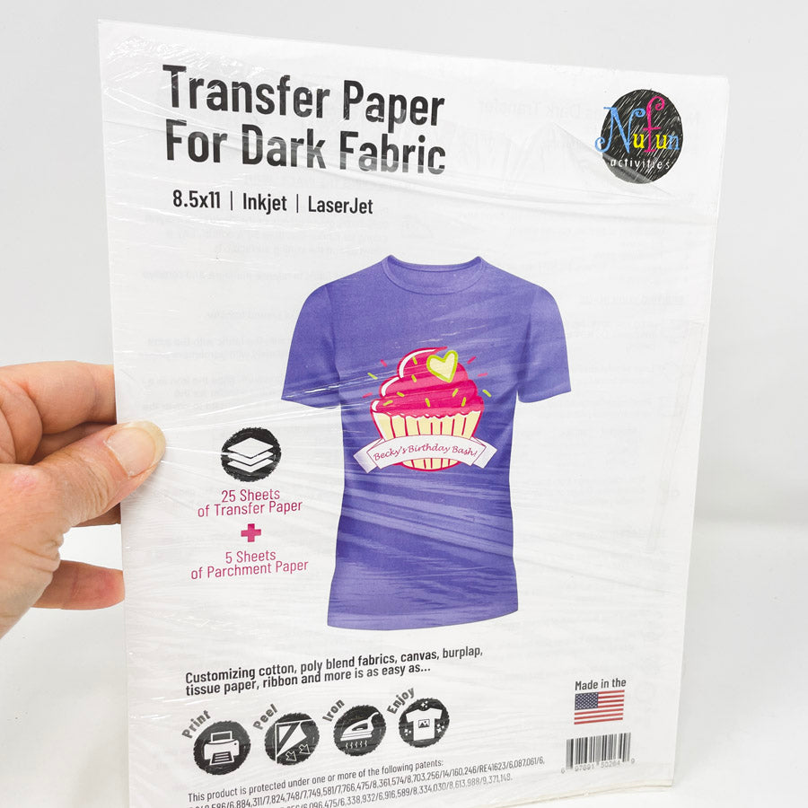Transfer Paper for Dark Fabric
