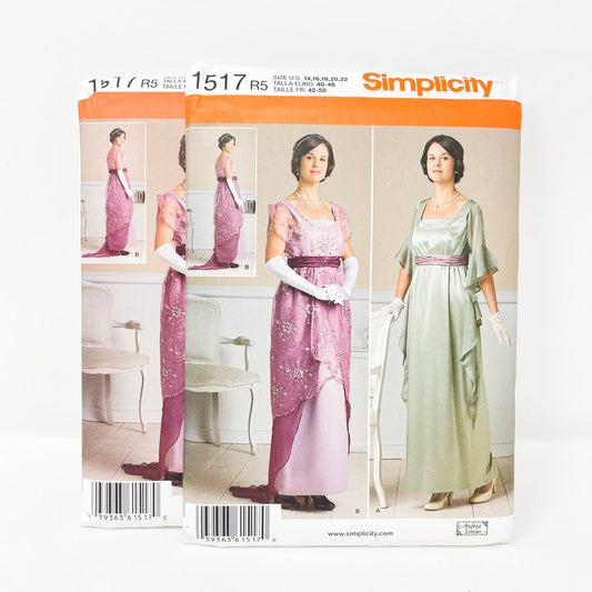 Costume Sewing Pattern – Women's Dress 1517 - Simplicity (1)