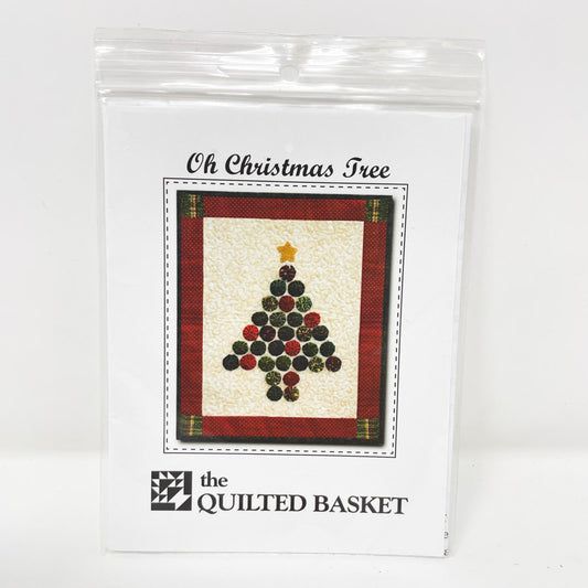 Oh Christmas Tree Quilt Pattern by The Quilted Basket