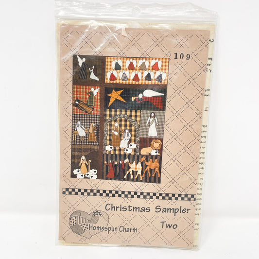 Christmas Sampler Two Quilt Pattern by Homespun Charm