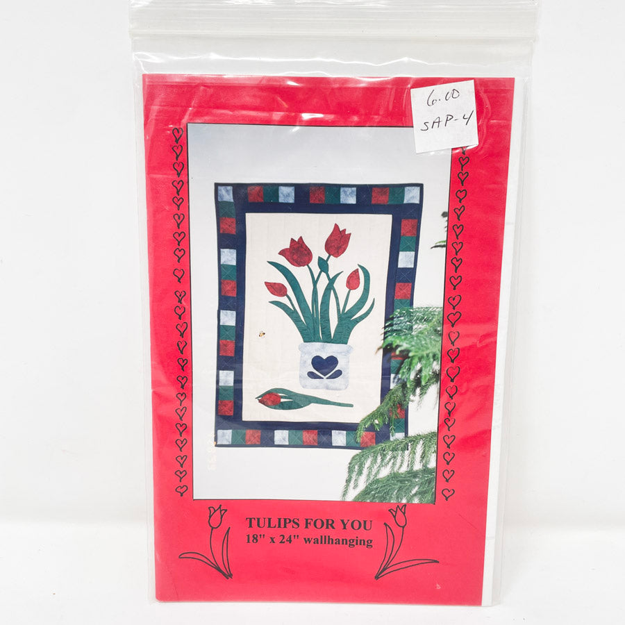 Tulips for You Quilt Pattern by Dandelion Seed Designs