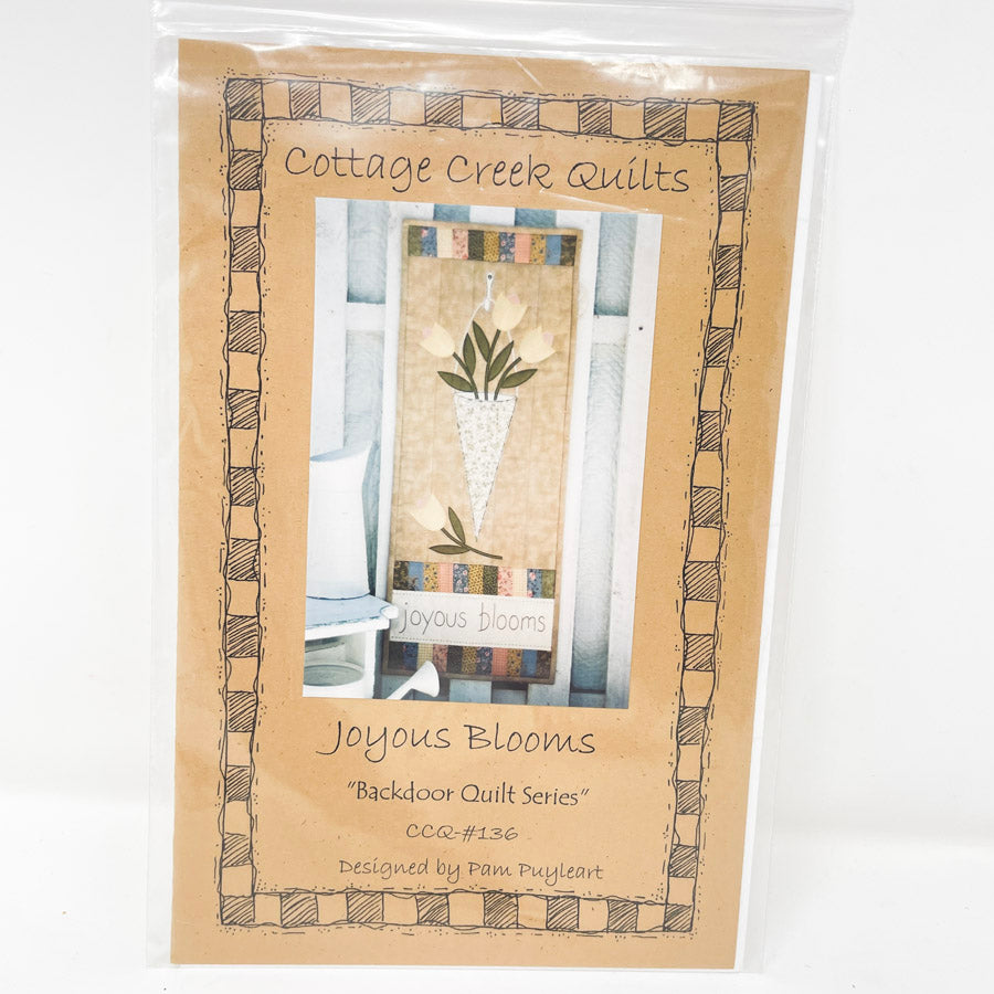 Joyous Blooms Quilt Pattern by Cottage Creek Quilts