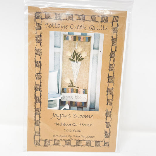Joyous Blooms Quilt Pattern by Cottage Creek Quilts