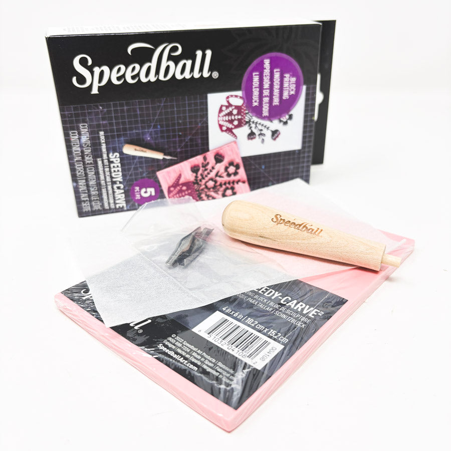 NEW // Speedball Speedy-Carve Kit