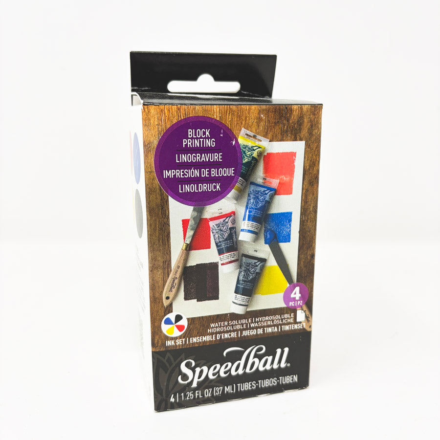 NEW // Speedball Water-Soluble Block Printing Ink Set