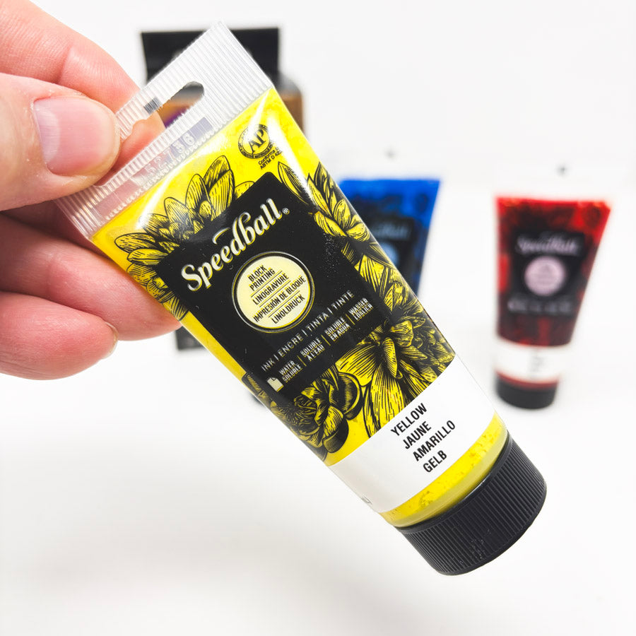 NEW // Speedball Water-Soluble Block Printing Ink Set