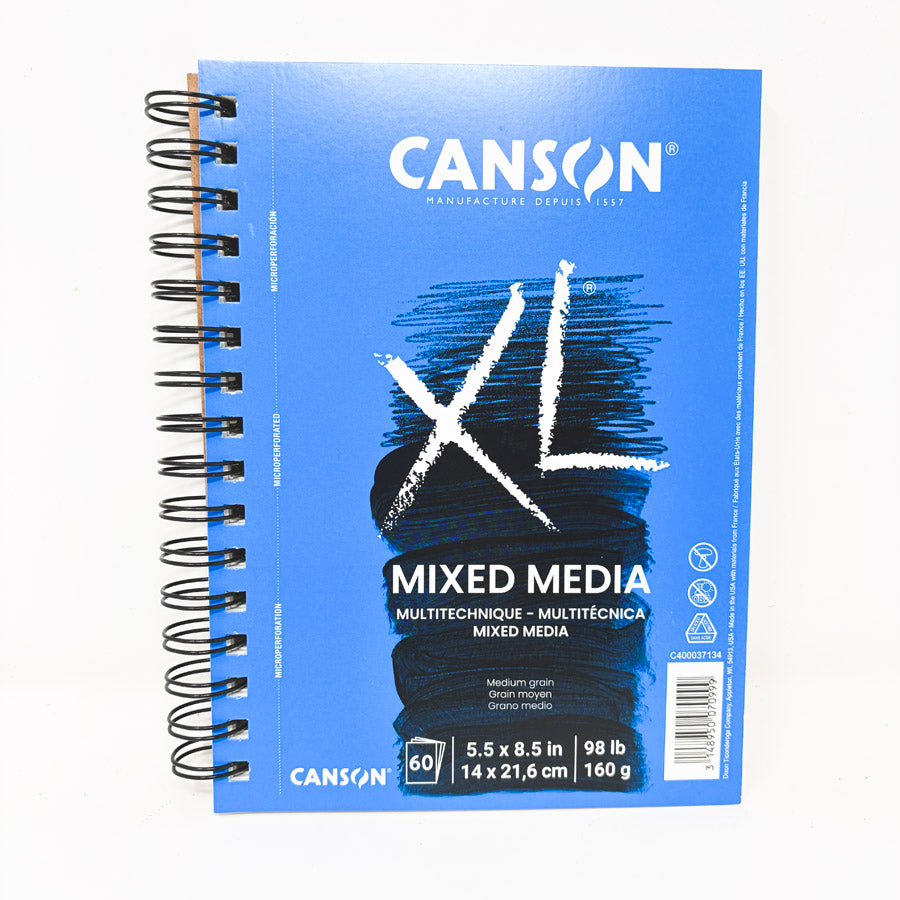NEW // Canson XL Mix Media Pad 5.5" x 8.5"