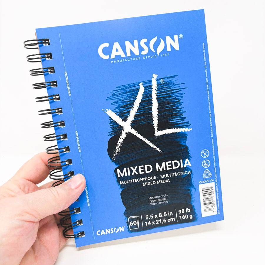 NEW // Canson XL Mix Media Pad 5.5" x 8.5"