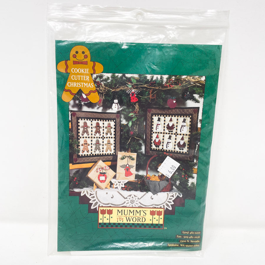 Cookie Cutter Christmas Quilt Pattern by Mumm's Word