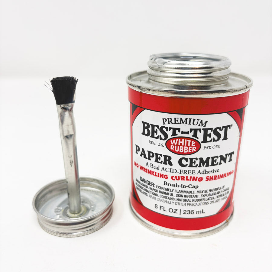NEW// Best Test Paper Cement, 8oz Can