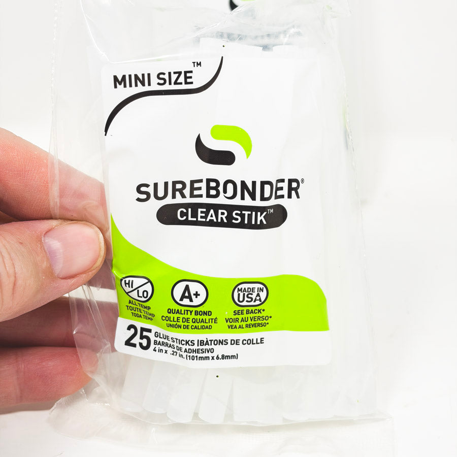 NEW // Surebonder Clear Stik Glue Sticks (Full or Mini)