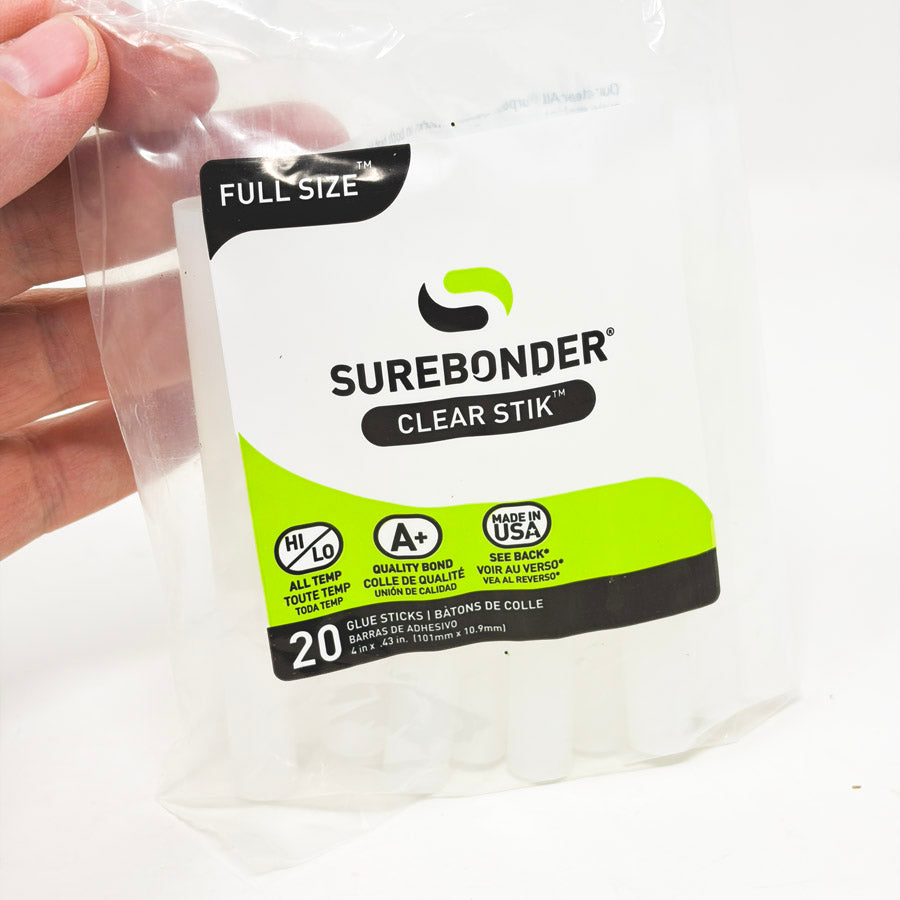 NEW // Surebonder Clear Stik Glue Sticks (Full or Mini)