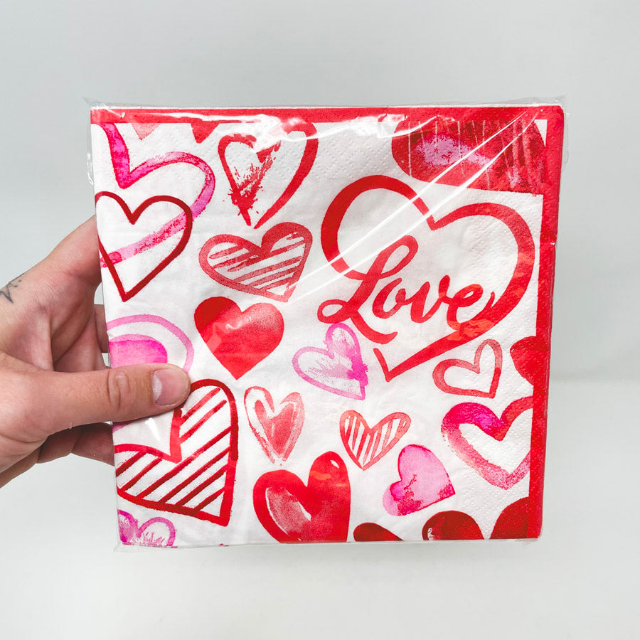 Valentine's Love Napkins