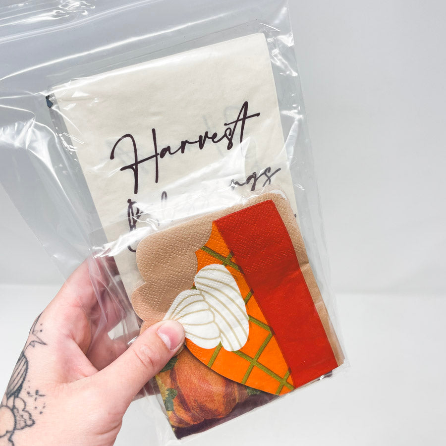 Thanksgiving Theme Napkins