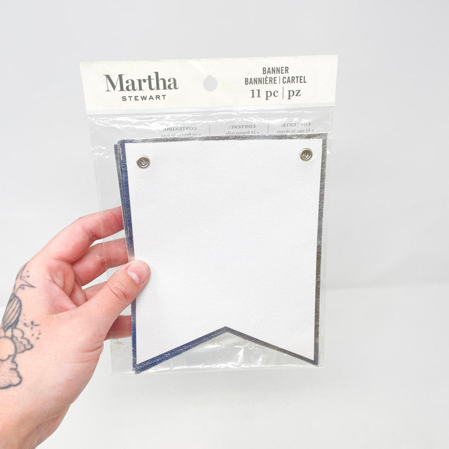Martha Steward DIY Banner Flags