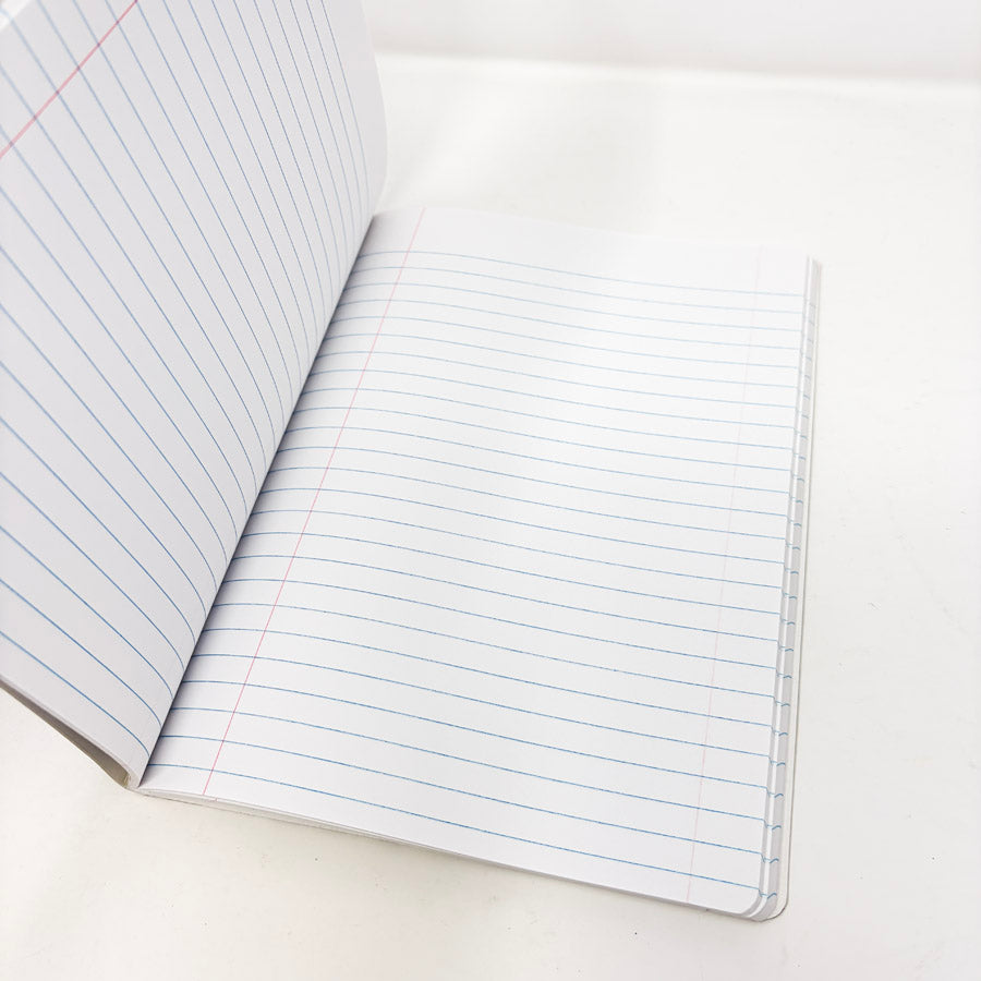 B&W Flower Composition Notebook