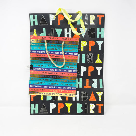 Bundle of Birthday Handle Gift Bags