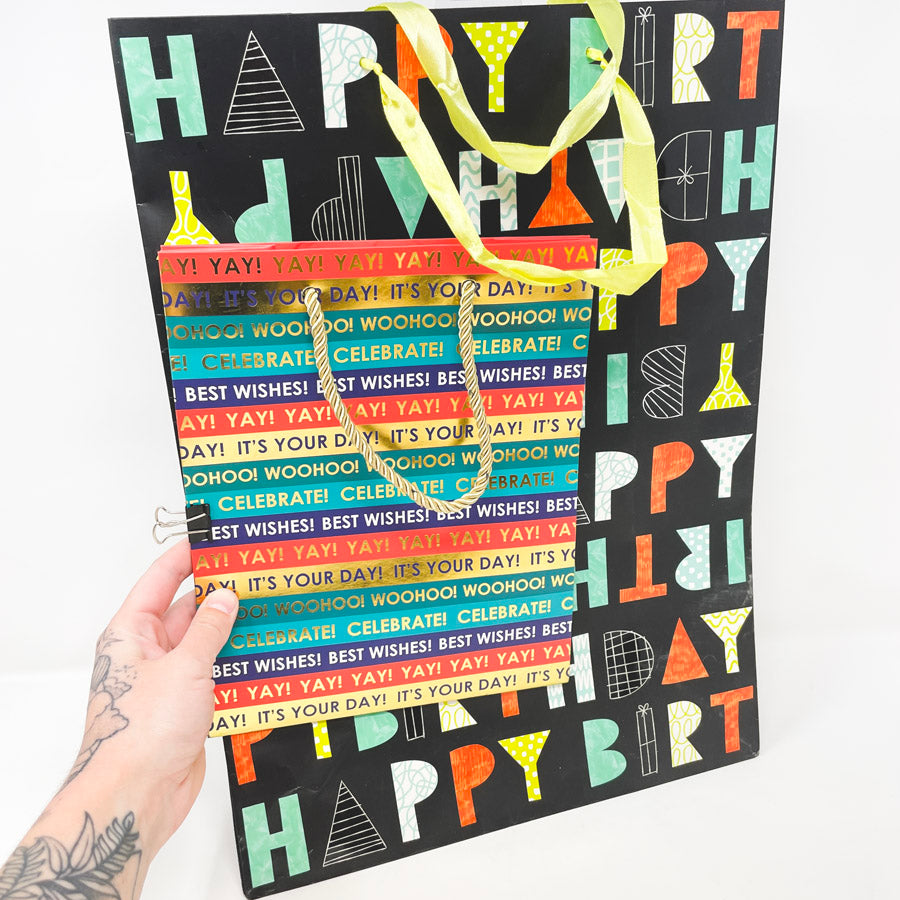 Bundle of Birthday Handle Gift Bags