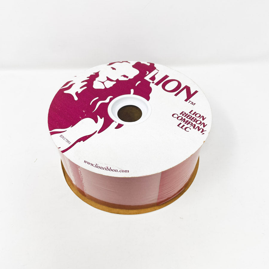 Lion Red Velvet Holiday Ribbon Roll