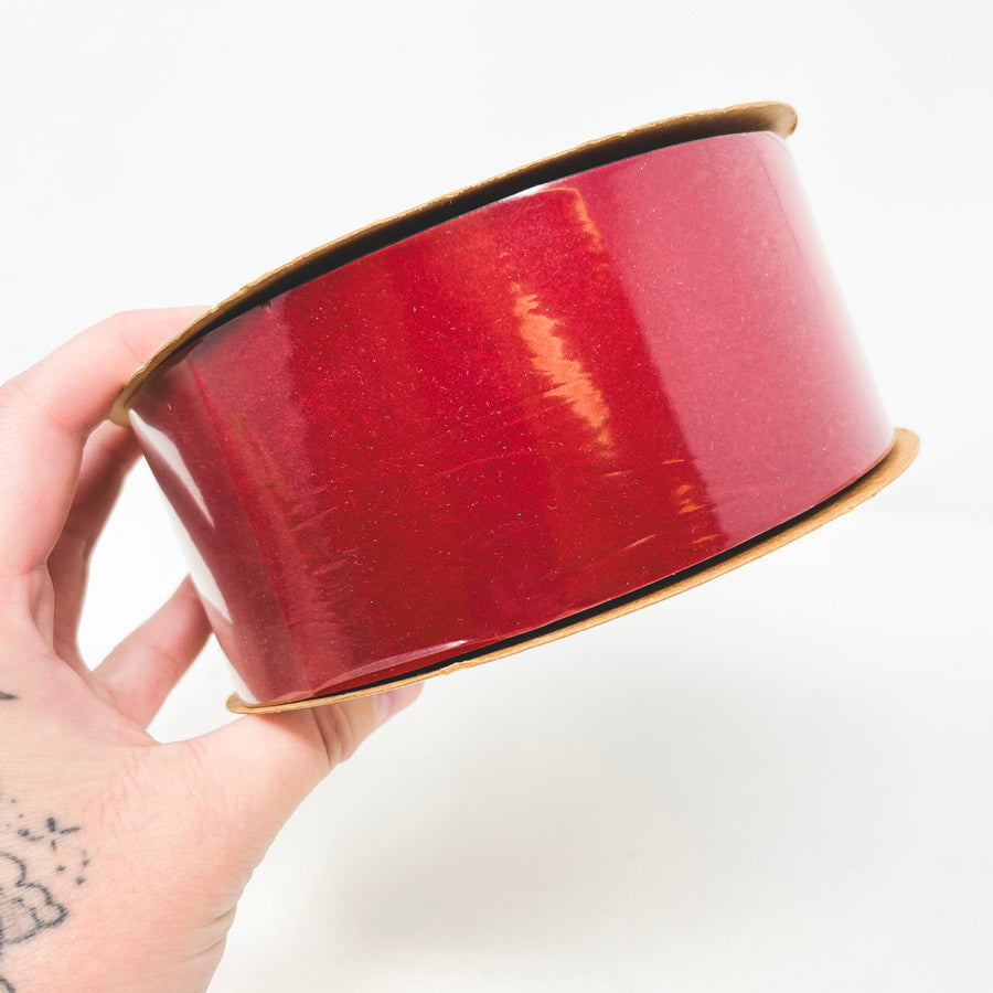 Lion Red Velvet Holiday Ribbon Roll