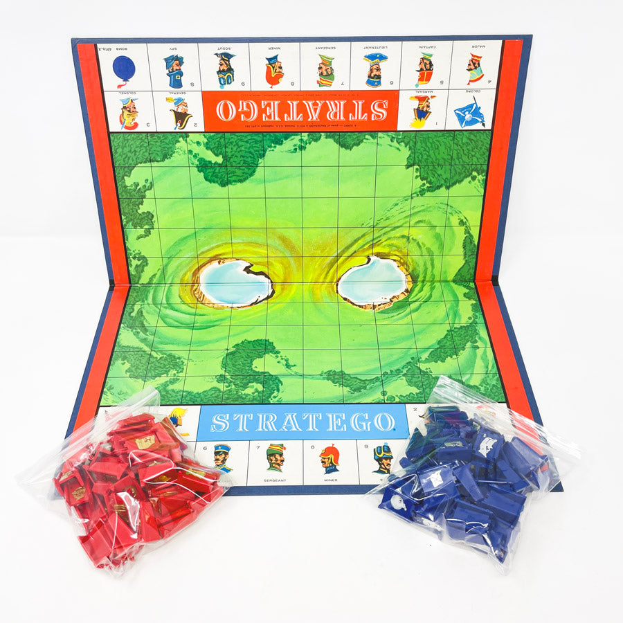 Vintage Stratego Board Game Pieces or Board