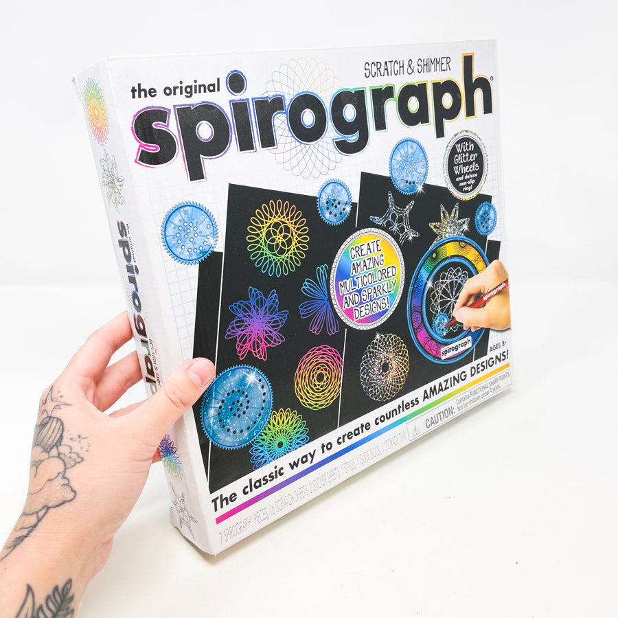 Spirograph Scratch & Shimmer Kit