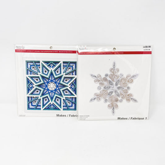 Recollections Snowflake Paper Art Kits