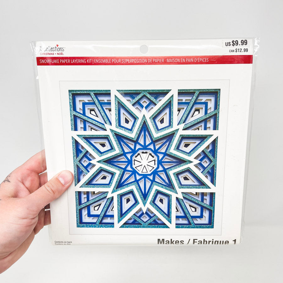 Recollections Snowflake Paper Art Kits