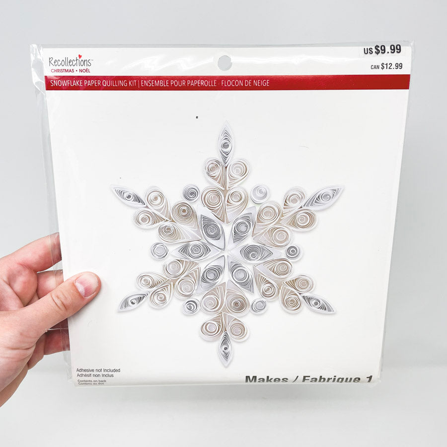 Recollections Snowflake Paper Art Kits