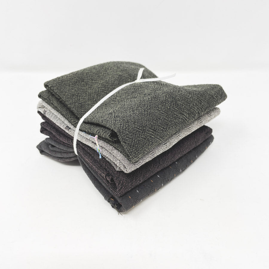 Textured Grays – Little Bits Small Fabric Stack