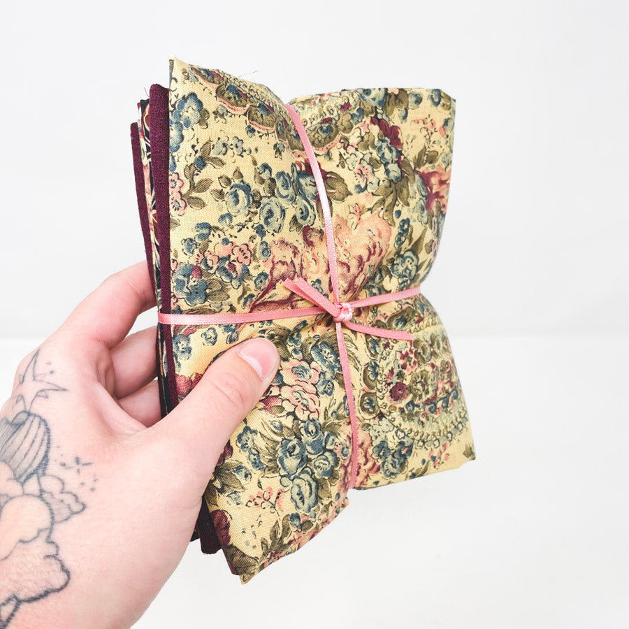 Cabernet Tones – Little Bits Small Fabric Stack