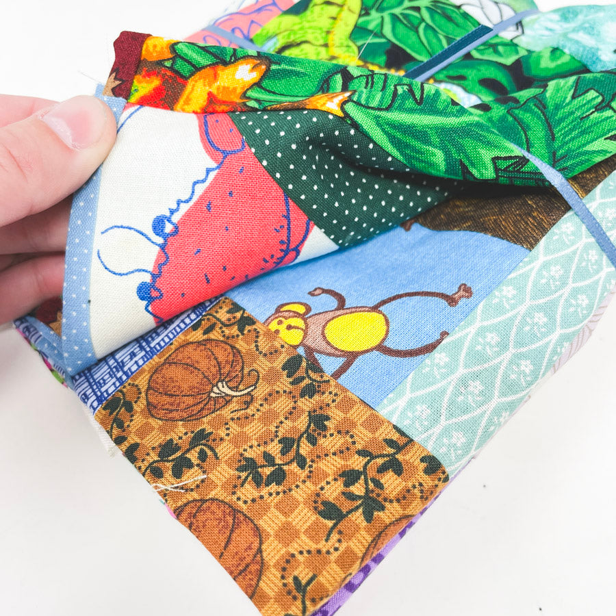 Bright Quilted Pieces - Unfinished Project