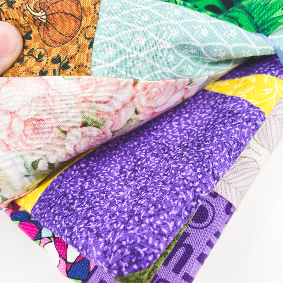 Bright Quilted Pieces - Unfinished Project