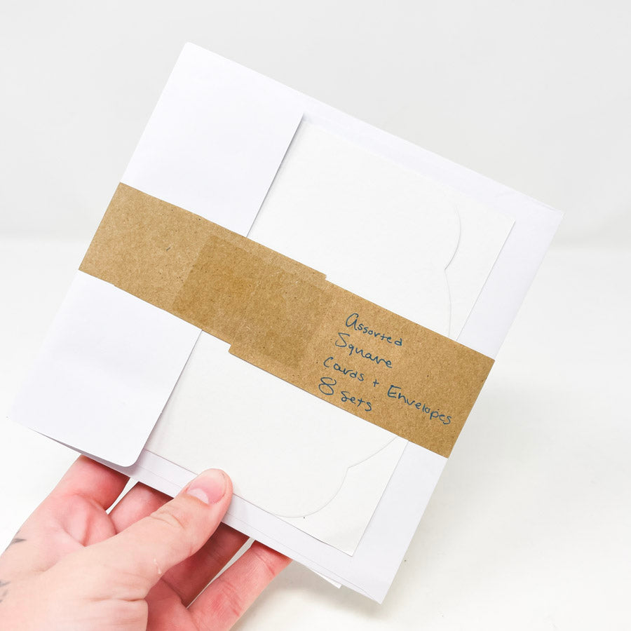 Assorted Square Cards and Envelopes
