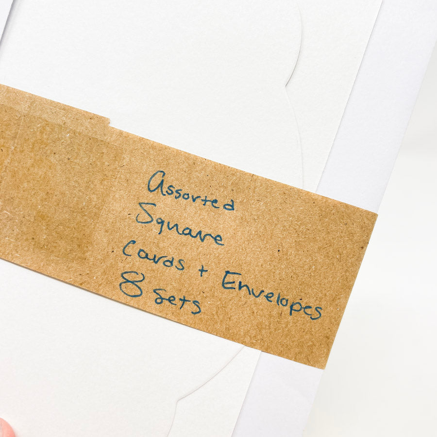 Assorted Square Cards and Envelopes
