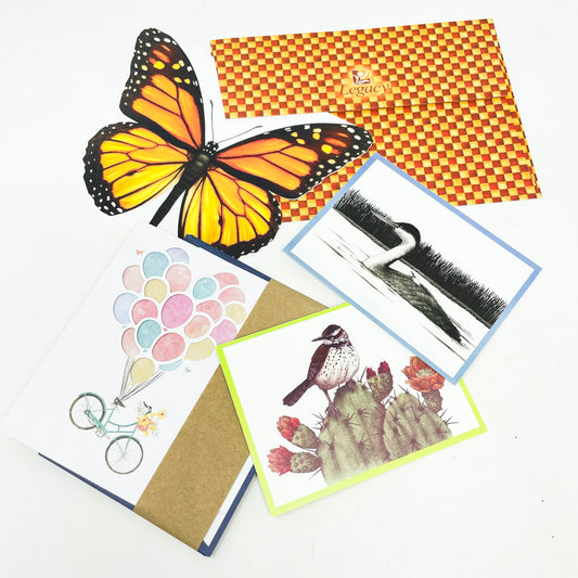 Assorted Blank Cards and Envelopes