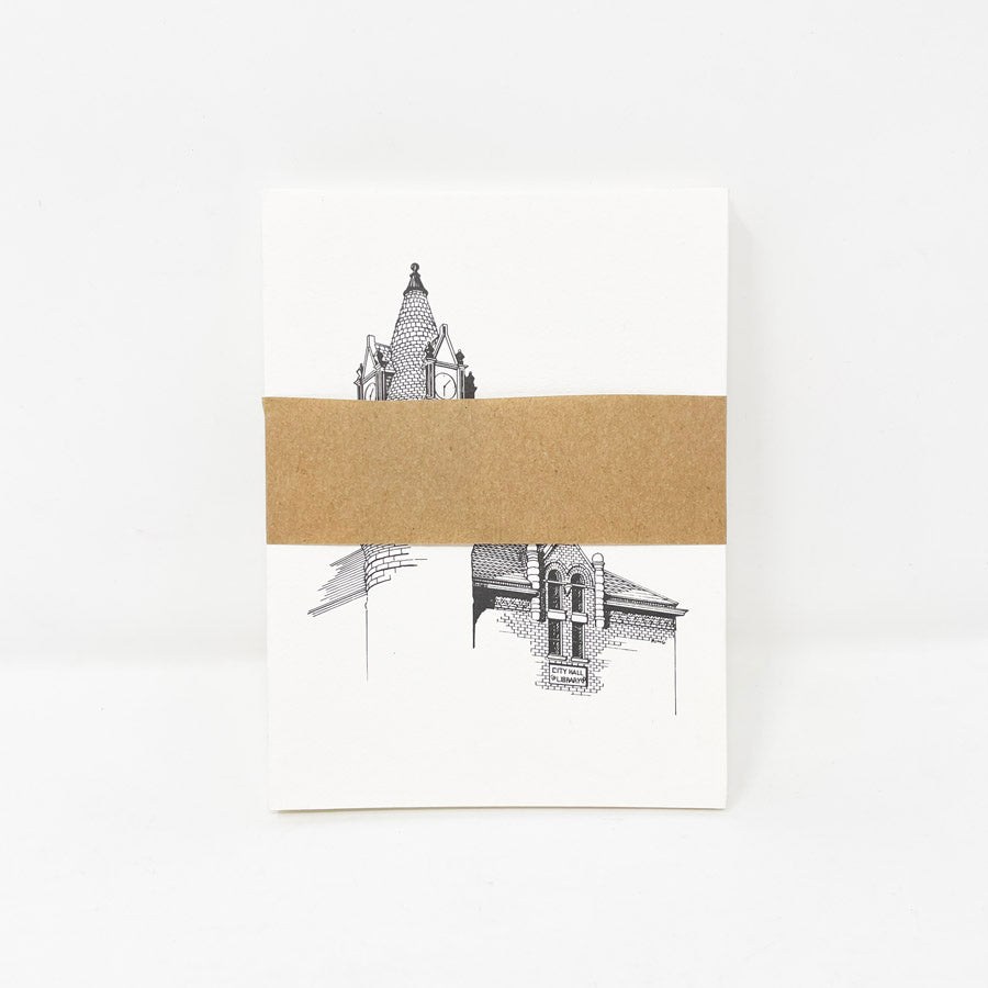 Stoughton Clock Tower Blank Cards