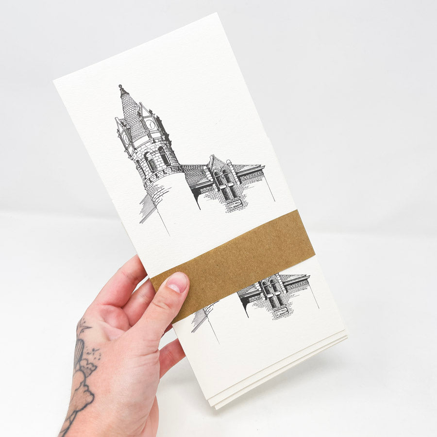 Stoughton Clock Tower Blank Cards