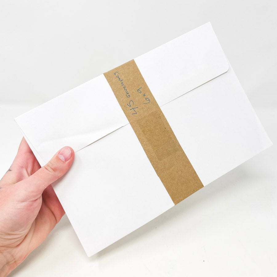 White 6"x9" Envelopes - 45 ct